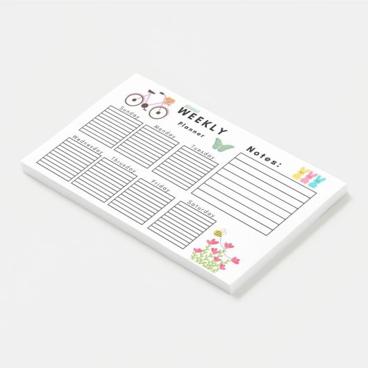 POST-IT® PLANNER HEBDOMADAIRE (Incliné)