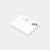 Post-it® Plante D'Aquarelle Design Du Bureau De Sticky (Incliné)