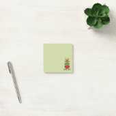 Post-it® Plante de bambou chanceux avec un message (Bureau)