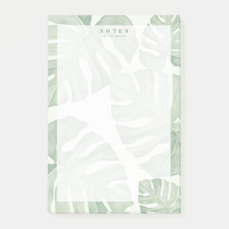 Post-it® Plante de palme vert Sage Notes de post-it Boho mi