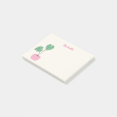 Post-it® Plante en pot feuillue (Incliné)