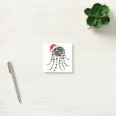 Post-it® Plante tropicale festive en pot portant un chapeau (Bureau)