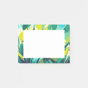 Post-it® Plantes succulents en vert et jaune