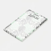 Post-it® Plaque de gravure personnalisée (Monnaie/Charbon) (Incliné)