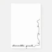 Post-it® Plaque de gribouillage (Devant)