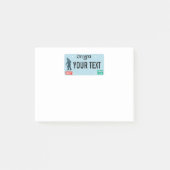 Post-it® Plaque de licence Oregon Sasquatch (Devant)