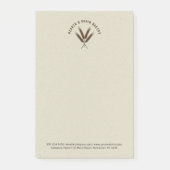 Post-it® Plaque de note de boulangerie (Devant)