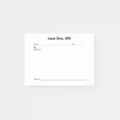 Post-it® Plaque de prescription de plaisanterie (Devant)