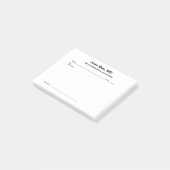 Post-it® Plaque de prescription de plaisanterie (Incliné)