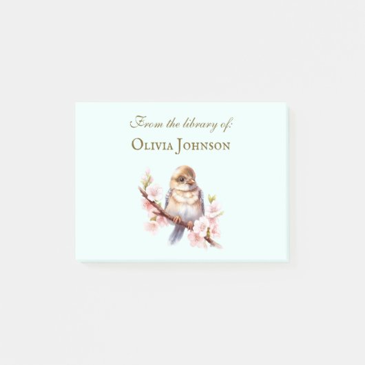 Post-it® Plaque de réservation personnalisée amovible (Devant)