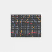 Post-it® Plaque et points de peinture rétro (Devant)