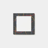 Post-it® Plaque et points de peinture rétro (Devant)