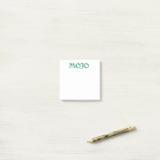 Post-it® Plaques de notes blanches Mojo (Sur un bureau)