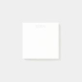 Post-it® Plaques de notes blanches Zen (Devant)