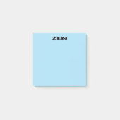 Post-it® Plaques de notes bleu zen (Devant)