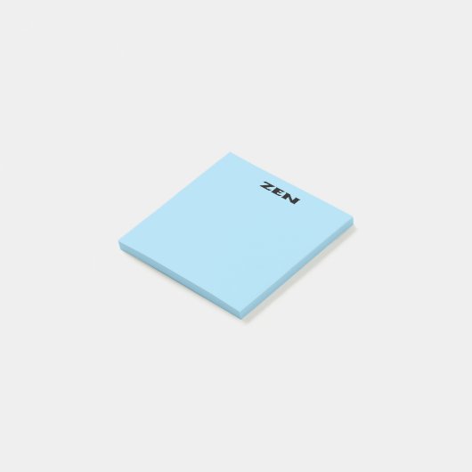 Post-it® Plaques de notes bleu zen (Incliné)