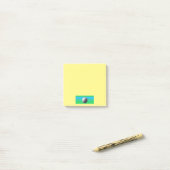 Post-it® Plaques de notes jaunes de Golf Ball (Sur un bureau)