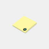 Post-it® Plaques de notes jaunes irlandaises noires (Incliné)
