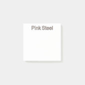 Post-it® Plaques en acier rose (Devant)
