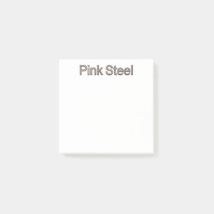Post-it® Plaques en acier rose