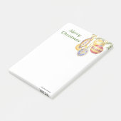 Post-it® Plaquettes de Noël Poster des ornements Notepads 4 (Incliné)