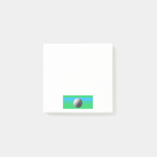 Post-it® Plaquettes de note de Golf Ball