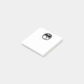 Post-it® Plaquettes de notes blanches Black Dragon (Incliné)