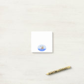 Post-it® Plaquettes de notes blanches du pêcheur (Sur un bureau)