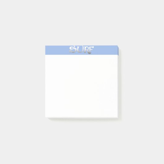 Post-it® Plaquettes de notes blanches surf (Devant)