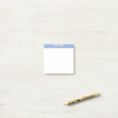 Post-it® Plaquettes de notes blanches surf (Sur un bureau)