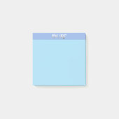 Post-it® Plaquettes de notes bleu surf (Devant)