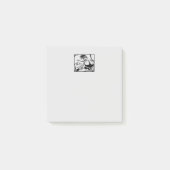 Post-it® Plaquettes de notes grises de motards (Devant)