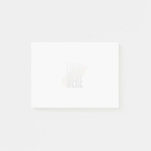 Post-it® Plaquettes de notes professionnelles du logo Simpl (Devant)