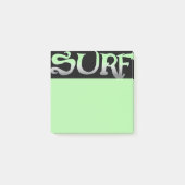 Post-it® Plaquettes de notes vert noir surf (Devant)