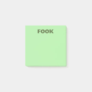 Post-it® Plaquettes de notes vert pâle