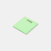 Post-it® Plaquettes de notes vert pâle (Incliné)