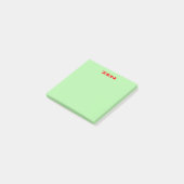 Post-it® Plaquettes de notes vert rouge zen (Incliné)
