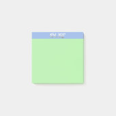 Post-it® Plaquettes de notes vert surf (Devant)