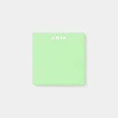 Post-it® Plaquettes de notes vert vert zen (Devant)