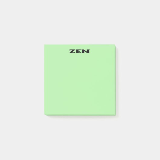 Post-it® Plaquettes de notes vert vert zen (Devant)