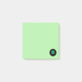 Post-it® Plaquettes de notes vertes irlandaises noires (Devant)