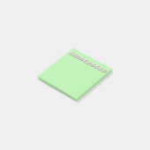 Post-it® Plaquettes de notes vertes Sandbagger (Incliné)