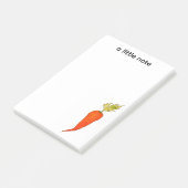 Post-it® Playful Watercolor Carrot (Incliné)