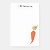 Post-it® Playful Watercolor Carrot (Devant)