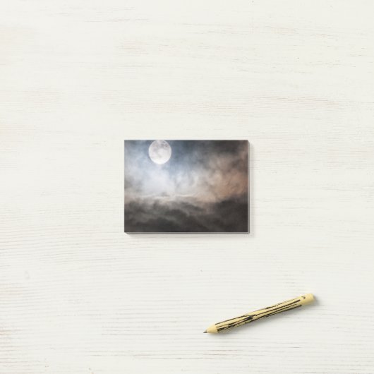 Post-it® Pleine lune (Sur un bureau)