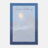 Pleine Lune Levante | Grand Teton Driggs, Idaho