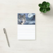 Post-it® Pleine Lune Loup d'Hiver (Bureau)
