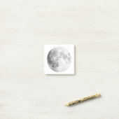Post-it® Pleine lune Publier des notes informatiques / Blan (Sur un bureau)