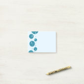 Post-it® Pluie bleue (Sur un bureau)