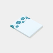 Post-it® Pluie bleue (Incliné)